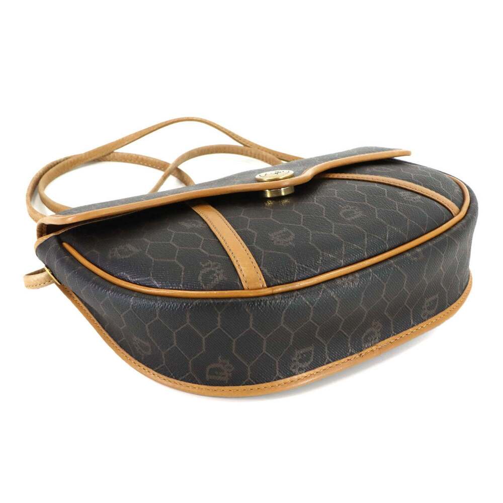 CHRISTIAN DIOR Black Leather Shoulder Bag - Picture 3 of 8